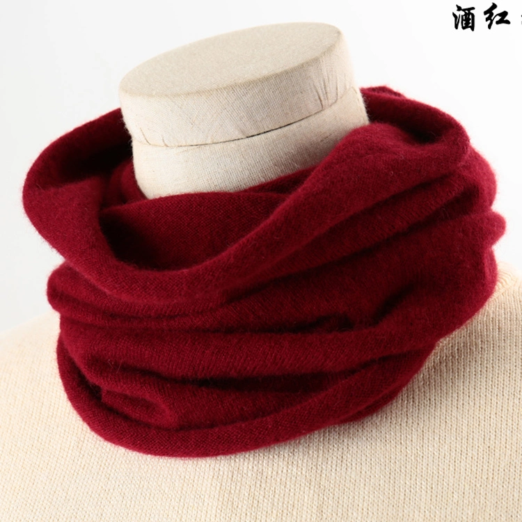 Wholesale Custom Colourful Winter Blank Adjudtable Mesh Warm Knitted Crocheted Knit Cashmere Snood