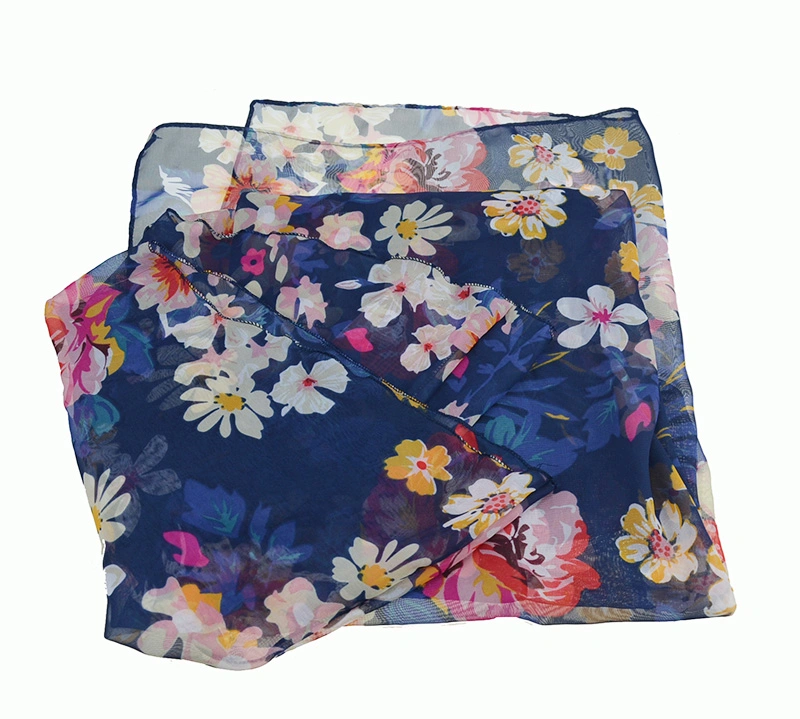 BSCI Multi-Wear Fashion Flower Pattern Lady Summer Beach Shawl