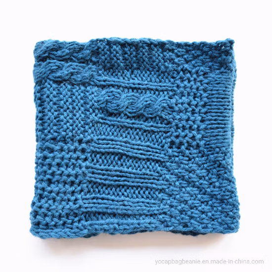 Colorful Women Winter Knitting Pattern Snood